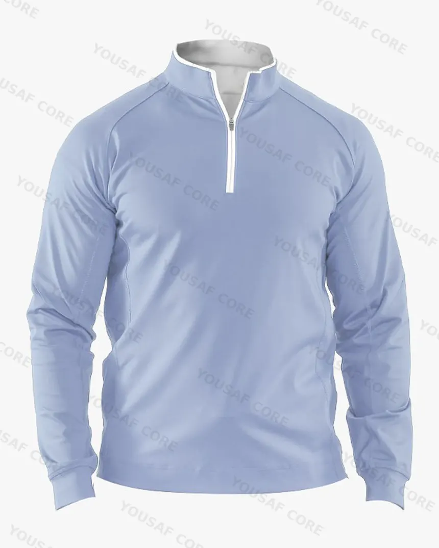 Quarter-Zip Midlayers — Fitness & Training Apparel manufactured by Yousaf Core